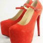 Hotsale red high platform lady shoes/wedding and party high heels