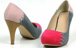 new arrive rose red pretty women pumps 2012/high heel shoes