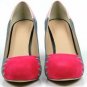 new arrive rose red pretty women pumps 2012/high heel shoes