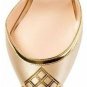 royal golden grace ladies' spring and summer high heels/netty with red sole pumps