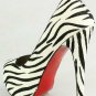 fashion Leopard pattern high heel shoes /women spring party shoes