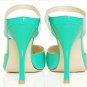 2012fashion bright green patent leather high quality with low price high heel shoes