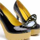 2012 top quality beautiful fashion women genuine leather shoes
