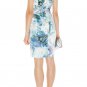 lady sexy cocktail beautiful flower off-the-shoulder tight gorgeous bandage dress