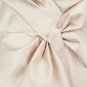 royal golden silk pleated flower bandage dress/v-neck and sleeveless bandage dress
