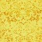 royal golden lace flower cut-outs knee height wrap stunning dress