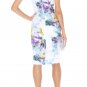 tight blue colorful high quality& hot on sell knee height bandage dress