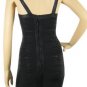 2012latest hot on sell special design black cotton bandage evening dress