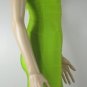 tender leaf green bodycon bandage dress/sleeveless wrapped bandage dress