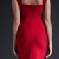 wedding latest popular banded dress/strap falbala bandage dress