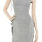 party&casual banded beauty/cut-outs string neckline embellished bandage dress