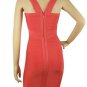 water melon red banded beauty/evening cocktail bandage dress