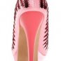 hot on sell pink high heels/glitter high platform high heel shoes