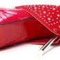 unique design red patent with shiny diamond heel-wrapping high heel shoes