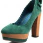 fair ladies' evening&party butterfly high heel shoes