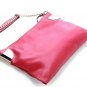 attractive sexy red evening &party patent metal chain handbag