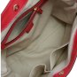 attractive sexy red evening &party patent metal chain handbag