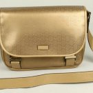 lattest popular golden monogram golden patent leather handbag