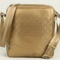golden patent leather bag /monogram pattern bag/square style handbag