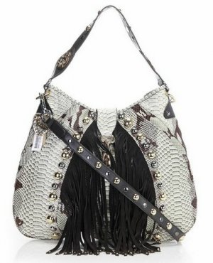 hot on sell serpentinite with black leather palpus shiny diamond handbag