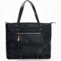 popular black patent leather simple style handbag