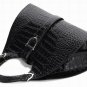 2012 hot selling handbag& knight black patent leather handbag
