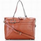 gracy handbag/ brown patent leather handbag/ popular handbag