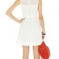 white bandage dress/popular sleeveless dress/career and evening dress
