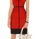 ladies bandage dress/red sexy bandage dress/tight  hottest bandage dress