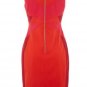 top design bandage dress/sexy red bandage beauty/v-neck bandage dress