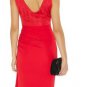 sexy bandage dress/hot red bandage dress/backless evening and wedding bandage dress