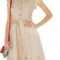 career dress/shirt dress/knee height dress