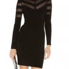 sexy evening bandage dress/long sleeve bandage dress/thigh height bandage dress