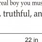 To Be A Real Boy You Must Prove vinyl wall decal