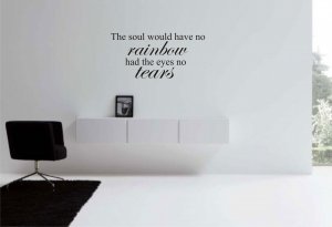 The Soul WOuld HAve No Rainbow