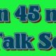 45 minute Pre-Paid Session