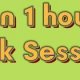 1 hour Pre-Paid Session