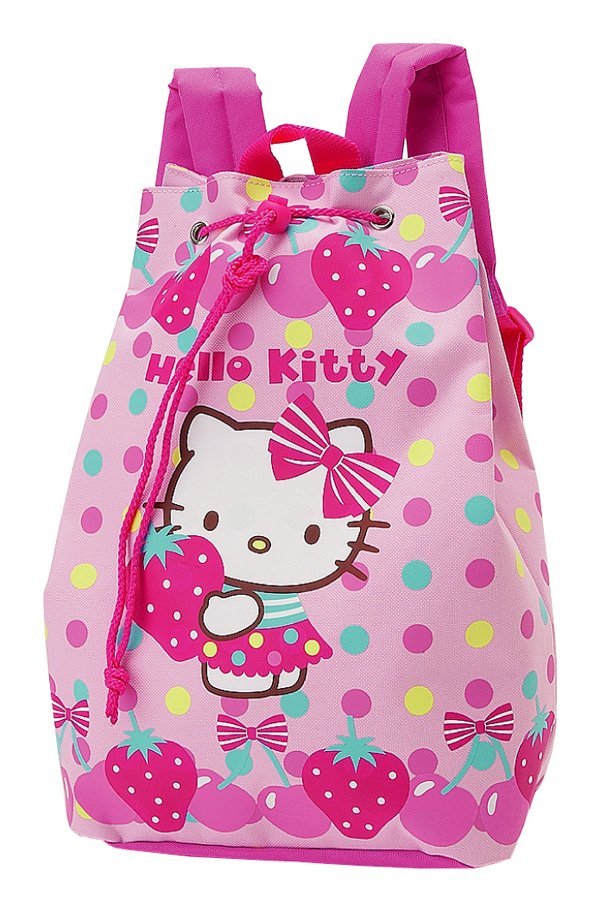 Hello Kitty Gym Backpack Fruits