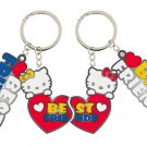 Hello Kitty Best Friends Key Ring Set