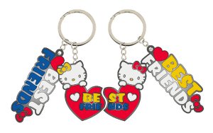 Hello Kitty Best Friends Key Ring Set