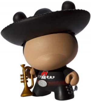 Kidrobot Azteca II Series - El Mariachi (Black) by OCHOstore