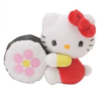 cat sushi plush