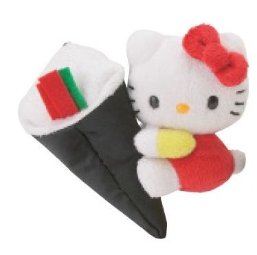 Hello Kitty Sushi Mascot Plush - Hand Roll