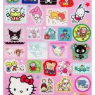 Sanrio Friends Characters Magnet Sheet