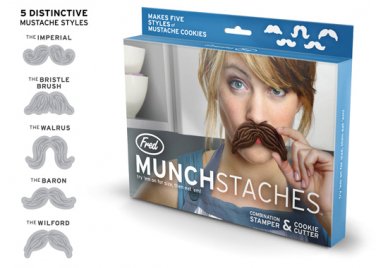 Munchstache Cookie Cutter