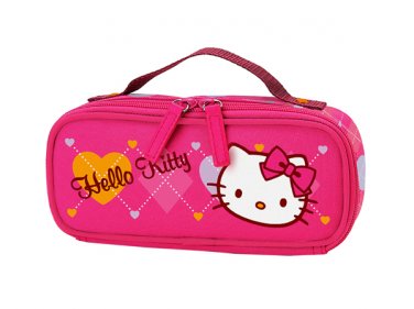 Hello Kitty Argyle Pencil Case