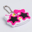 Hello Kitty Glam Rock Key Cap - Glasses