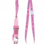 Hello Kitty 10C Ballpoint Pen with Lanyard - Pink Zebra