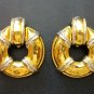 GIVENCHY VINTAGE DANGLE CLIP EARRINGS