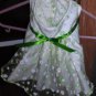 Green Sheer Floral